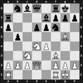 1957 Reggio Emilia ch ITA – Round 6 – Palmiotto, Fiorentino – 0-1 – Magrin, Antonio – G19