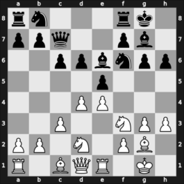 1957 Reggio Emilia ch ITA – Round 7 – Magrin, Antonio – 1/2-1/2 – Laco, Giuseppe – G24