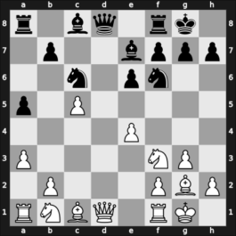 1957 Reggio Emilia ch ITA – Round 7 – Norcia, Federico – 1-0 – Grassi, Mario – G25