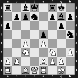 1957 Reggio Emilia ch ITA – Round 8 – Magrin, Antonio – 1/2-1/2 – Primavera, Giuseppe – G30