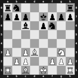 1957 Reggio Emilia ch ITA – Round 9 – Nestler, Vincenzo – 1-0 – Grassi, Mario – G35