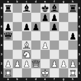 1957 Reggio Emilia ch ITA – Round 11 – Paoli, Enrico – 1-0 – Magrin, Antonio – G41