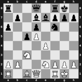 1957 Reggio Emilia ch ITA – Round 12 – Primavera, Giuseppe – 0-1 – Paoli, Enrico – G43