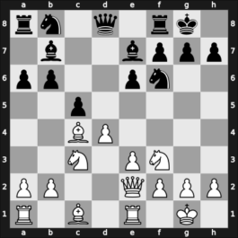 1957 Reggio Emilia ch ITA – Round 12 – Palmiotto, Fiorentino – 1/2-1/2 – Tamburini, Mario – G45