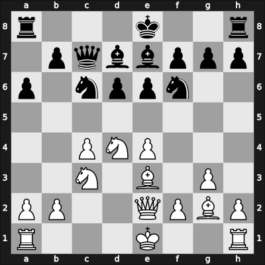 1957 Reggio Emilia ch ITA – Round 12 – Siveri, Armando – 0-1 – Nestler, Vincenzo – G46