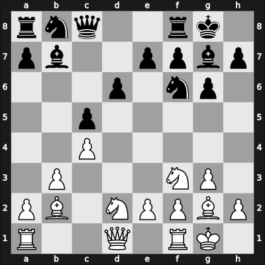 1957 Reggio Emilia ch ITA – Round 13 – Tamburini, Mario – 0-1 – Magrin, Antonio – G47