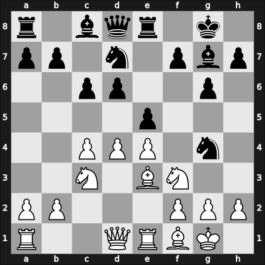 1957 Reykjavik – Round 2 – Gudmundsson, Gudbjartur – 1/2-1/2 – Pilnik, Herman – G22