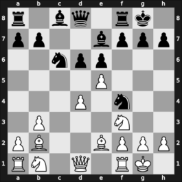 1957 Reykjavik – Round 5 – Gunnarsson, Gunnar K – 0-1 – Johannsson, Ingi R – G33