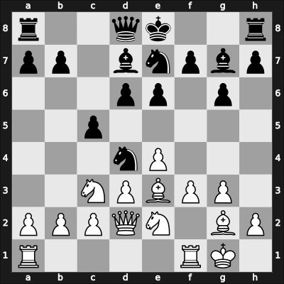 1957 Reykjavik – Round 6 – Johannesson, Bjorn – 0-1 – Pilnik, Herman – G40