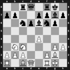 1957 Reykjavik – Round 7 – Pilnik, Herman – 1-0 – Gudmundsson, Arinbjorn – G45