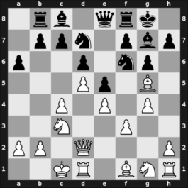 1957 Reykjavik ol stud tt – Round 6.1 – Larsen, Bent Ravn – 1-0 – Lombardy, William J – G20