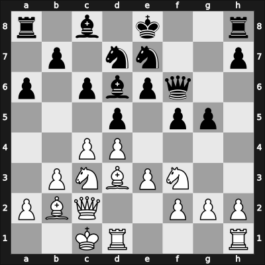 1957 Rio de Janeiro zt – Round 1 – Bianco Esposito, Antonio – 1/2-1/2 – Letelier Martner, Rene – G1