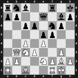 1957 Rio de Janeiro zt – Round 1 – Blanco Cruz, Wara – 0-1 – Letelier Martner, Rene – G3