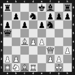 1957 Rio de Janeiro zt – Round 1 – Panno, Oscar – 1-0 – Madeira de Lei, M. – G19
