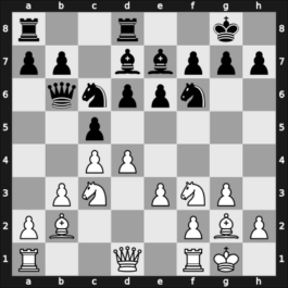 1957 Rio de Janeiro zt – Round 1 – Panno, Oscar – 1-0 – Engels, Ludwig – G23