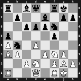 1957 Rio de Janeiro zt – Round 1 – Panno, Oscar – 1-0 – Perez Alcocer, Jose – G24
