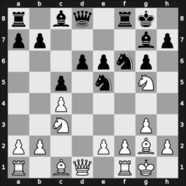 1957 Rio de Janeiro zt – Round 1 – Panno, Oscar – 1-0 – Cantero Lopez, Raul – G38