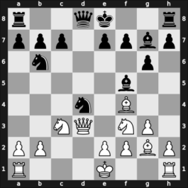 1957 Rio de Janeiro zt – Round 1 – Madeira de Lei, M. – 0-1 – Letelier Martner, Rene – G5