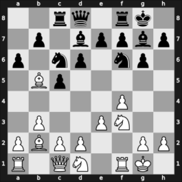 1957 San Benedetto – Round 1 – Canal, Esteban – 1/2-1/2 – Giustolisi, Alberto – G1