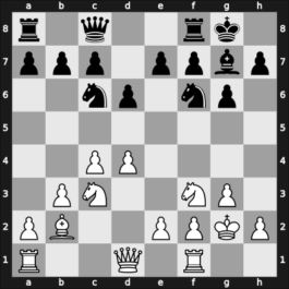 1957 San Benedetto – Round 1 – Scafarelli, Francesco – 1/2-1/2 – Gereben, Erno – G2