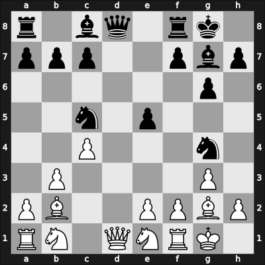 1957 San Benedetto – Round 1 – Barcza, Gedeon – 1-0 – Fletzer – G6