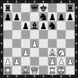 1957 San Benedetto – Round 4 – Fletzer, Gino – 1/2-1/2 – Gereben, Erno – G20