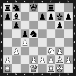 1957 San Benedetto – Round 5 – Scafarelli, Francesco – 1/2-1/2 – Vukovic, Sava – G25