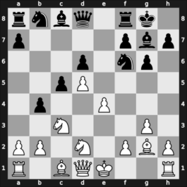 1957 San Benedetto – Round 6 – Fletzer, Gino – 0-1 – Giustolisi, Alberto – G28