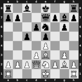 1957 San Benedetto – Round 9 – Emden, Hermann – 1/2-1/2 – Mueller, Hans – G45