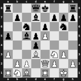 1957 San Nicolas – Round 7 – Steinberg Daniv, Eliyahu – 1-0 – Eliskases, Erich – G9