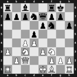 1957 Santiago – Round 1 – Flores Alvarez, Rodrigo – 1/2-1/2 – Kotov Lundqvist, Alex – G2