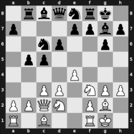 1957 Sao Paulo – Round 7 – Engels, Ludwig – 0-1 – Najdorf, Miguel – G8