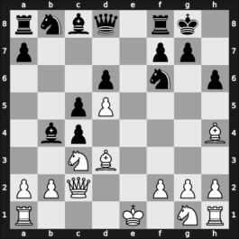 1957 Sofia zt Sofia BUL – Round 1 – Neikirkh, Oleg – 1/2-1/2 – Matanovic, Aleksandar – G6