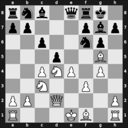 1957 Sofia zt Sofia BUL – Round 1 – Sliwa, Bogdan – 0-1 – Beni, Alfred – G30
