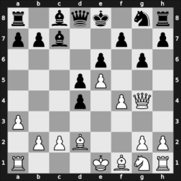 1957 Sofia zt Sofia BUL – Round 1 – Fuchs, Reinhart – 1/2-1/2 – Basjuni, Sad Zaglul – G52