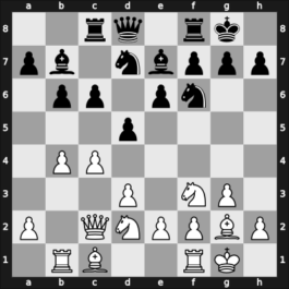 1957 Sofia zt Sofia BUL – Round 1 – Barcza, Gedeon – 1/2-1/2 – Szilagyi, Gyorgy Laszlo – G61