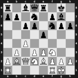 1957 Sombor – Round 1 – Milic, Borislav – 1/2-1/2 – Smailbegovic, H. – G4