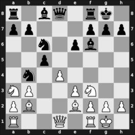 1957 Sombor – Round 1 – Cuderman, Vinko – 1/2-1/2 – Karaklajic, Nikola – G5