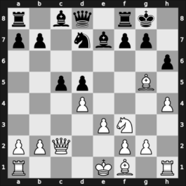 1957 Sombor – Round 1 – Rakic, Tomislav – 0-1 – Bradvarevic, Aleksandar – G12