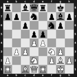 1957 Sombor – Round 1 – Tot, Bora – 1/2-1/2 – Cuderman, Vinko – G13