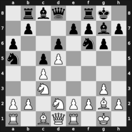 1957 Sombor – Round 1 – Tot, Bora – 1/2-1/2 – Bogdanovic, Rajko – G15