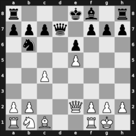 1957 Sombor – Round 1 – Gligorić, Svetozar – 1-0 – Tot, Bora – G25