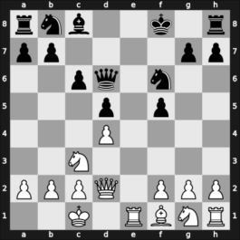 1957 Sombor – Round 1 – Smailbegovic, Hasan – 1/2-1/2 – Kozomara, Vlado – G30