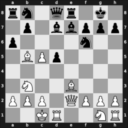 1957 Sombor – Round 2 – Rabar, Braslav – 0-1 – Matulovic, M. – G41