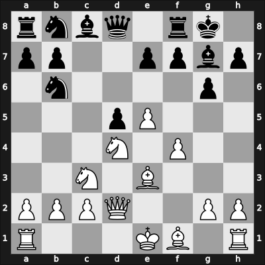 1957 Sombor – Round 3 – Karaklajic, Nikola – 1-0 – Nedeljkovic, Srecko M – G47