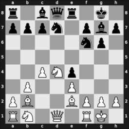 1957 Sombor – Round 5 – Cuderman, Vinko – 1/2-1/2 – Nedeljkovic, Srecko M – G65