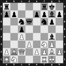 1957 Sombor – Round 5 – Pirc, Vasja – 1/2-1/2 – Bogdanovic, Rajko – G66