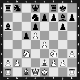 1957 Sombor – Round 6 – Gligorić, Svetozar – 1-0 – Udovcic, Mijo – G68