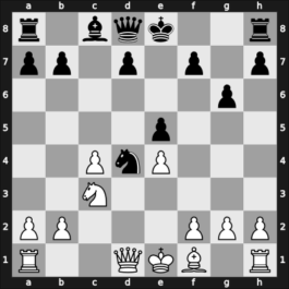 1957 Sombor – Round 7 – Marić, Rudolf – 0-1 – Trifunovic, Petar – G80