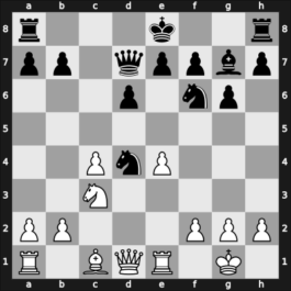1957 Sombor – Round 9 – Marić, Rudolf – 1/2-1/2 – Bogdanovic, Rajko – G95